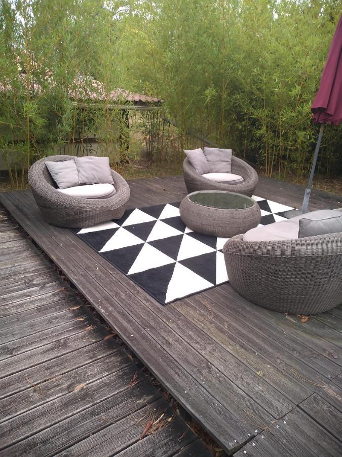 Maison Confortable Avec Terrasse En Bois Au Calme Sans Vis A Vis , 2 Chambres, Sur Un Parc De 4000M2 Arbore Et Clos Pissos Kültér fotó